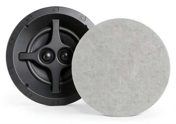 Sonance C6R SST In Ceiling Speaker Paintable White Stereo-0