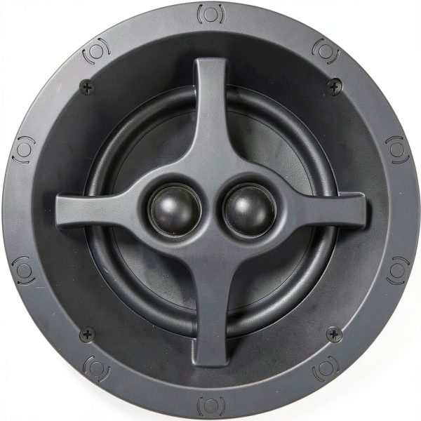 Sonance C6R SST In Ceiling Speaker Paintable White Stereo-1