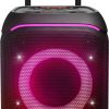JBL PartyBox Stage 320 Portable Speaker Black White-3