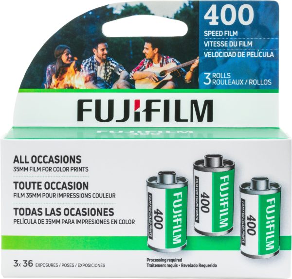 Fujifilm 400 Color Negative Film 35mm High Speed ISO-0