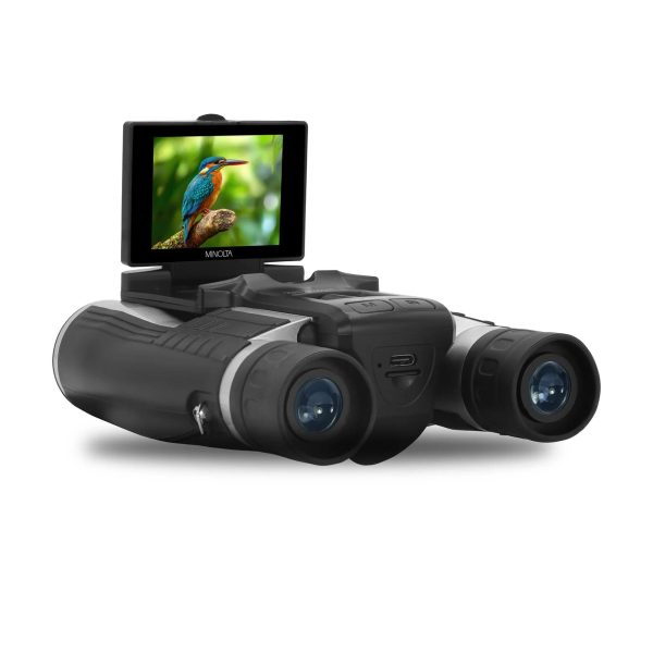 Minolta MN1232A Digital Binoculars 12x32 4K Camera-2