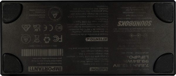 SOUNDBOKS Battery Swappable Bluetooth Speaker Powerbank-3