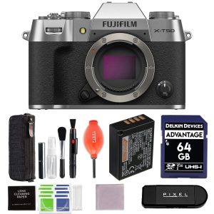 Fujifilm X T50 Mirrorless Camera Bundle 40MP Sensor 4K Video-0