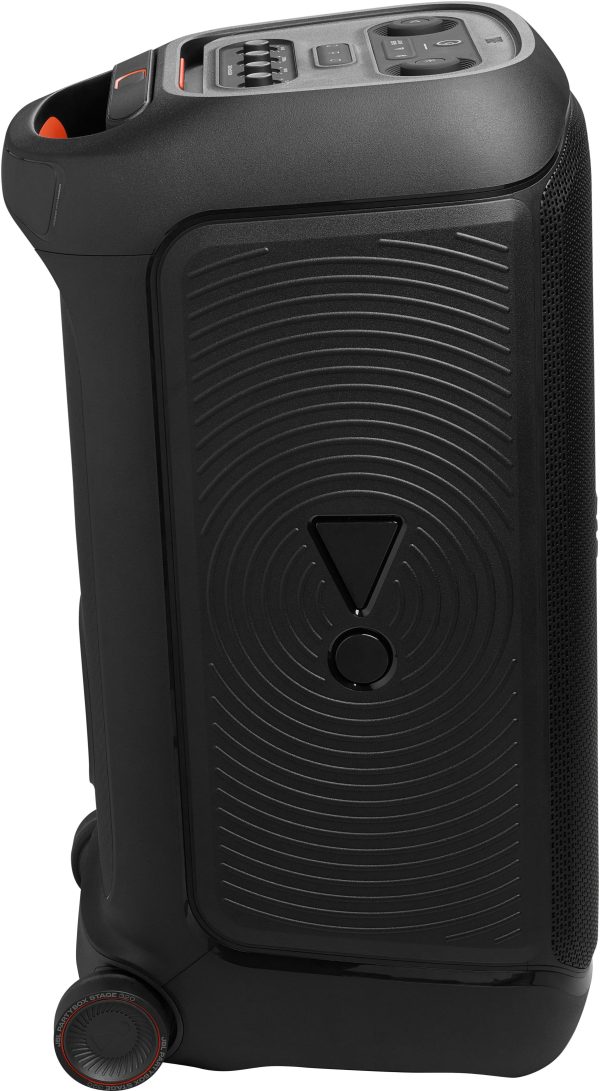 JBL PartyBox Stage 320 Portable Speaker Black White-12