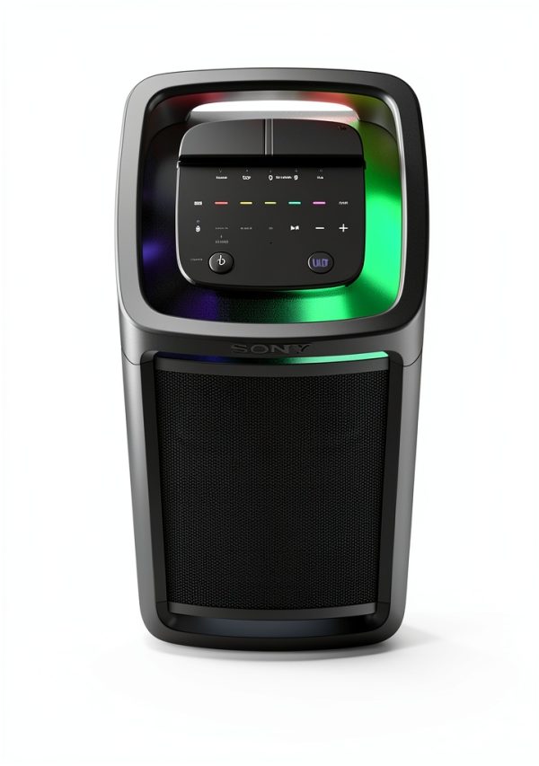 Portable Speaker Big Bass 360 Sound Party Light Karaoke-6