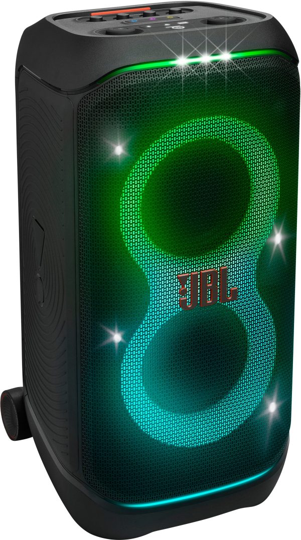 JBL PartyBox Stage 320 Portable Speaker Black White-0