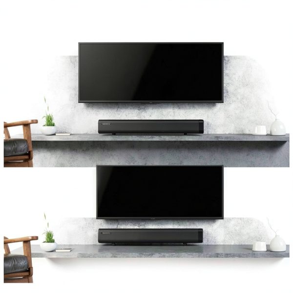 TOPVISION 80W Sound Bar 2.1Ch Subwoofer Home Theater Audio-2