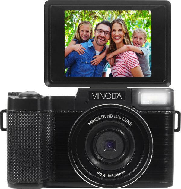 Minolta MND30 30 Megapixel Digital Camera Black Photography-6