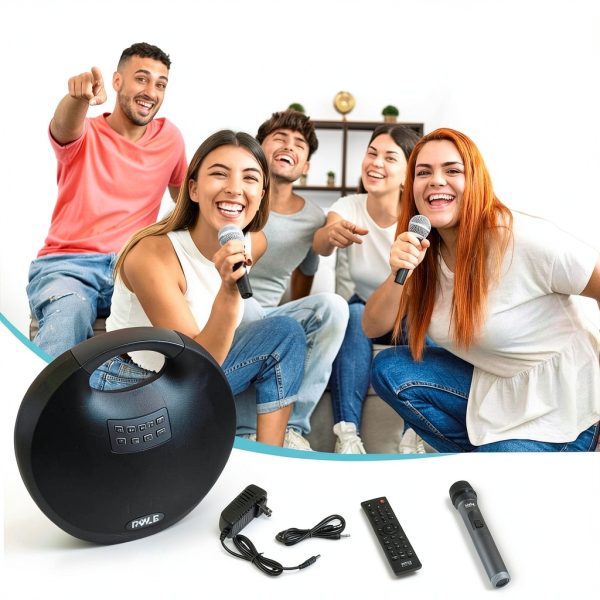 Pyle Wireless Bluetooth Speaker Portable Waterproof-1