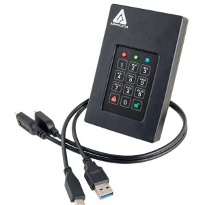 Apricorn Aegis Fortress L3 8TB Portable SSD Secure External-0