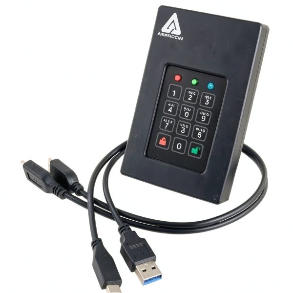 Apricorn Aegis Fortress L3 8TB Portable SSD Secure External-0