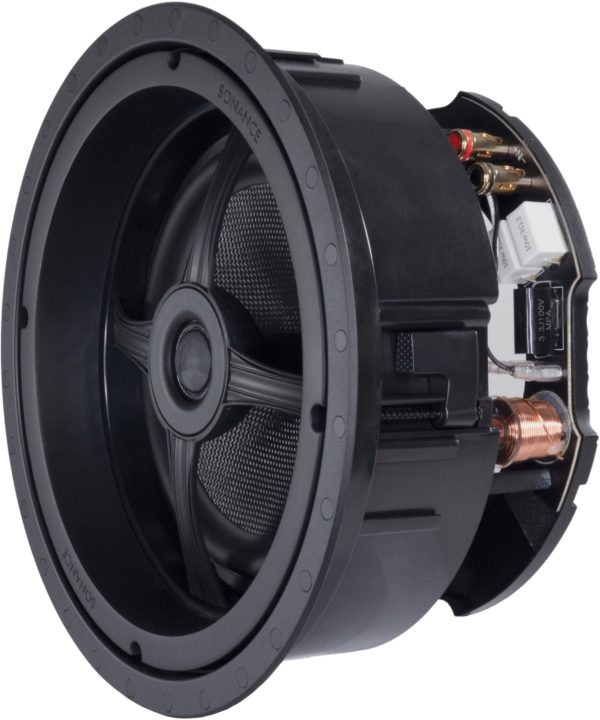 Sonance MAG8R 8 Inch In Ceiling Speakers Paintable White-2