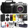 Fujifilm X T5 Mirrorless Camera Silver Body Corel Software-0