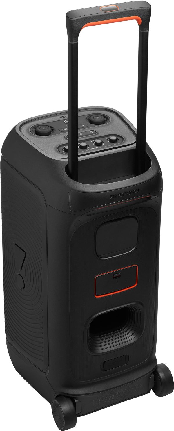 JBL PartyBox Stage 320 Portable Speaker Black White-9
