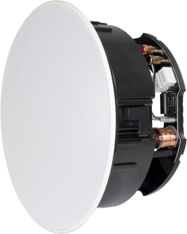 Sonance MAG8R 8 Inch In Ceiling Speakers Paintable White-6