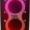 JBL PartyBox Stage 320 Portable Speaker Black White-2