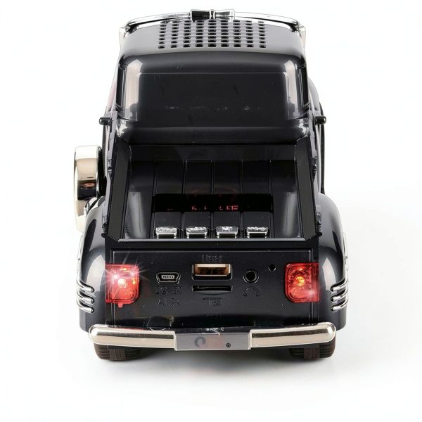 QFX BT-1953 Bluetooth Speaker Portable Rechargeable LED-2