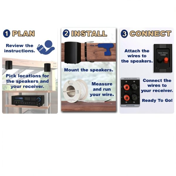 Theater Solutions Goldwood Outdoor Speakers Weatherproof-2