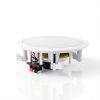 Pyle 8 Inch Bluetooth In Ceiling Wall Speaker Pair White-6