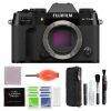 Fujifilm X T50 Mirrorless Camera Black Bundle Accessories-0