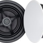 Sonance MAG8R 8 Inch In Ceiling Speakers Paintable White-0