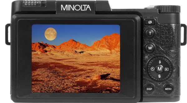 Minolta MND30 30 Megapixel Digital Camera Black Photography-3
