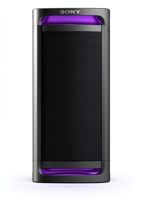 Portable Speaker Big Bass 360 Sound Party Light Karaoke-4