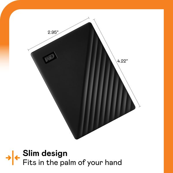 WD My Passport 4TB External Hard Drive USB 3.0 Portable-10