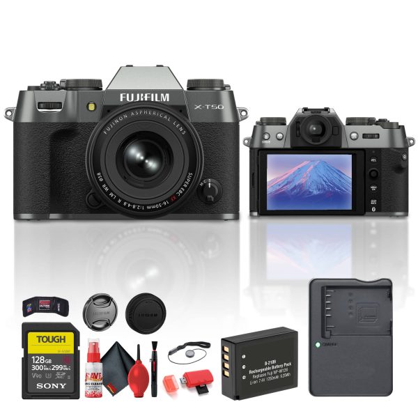 Fujifilm X-T50 Mirrorless Camera 40MP Sensor Film Simulation-0