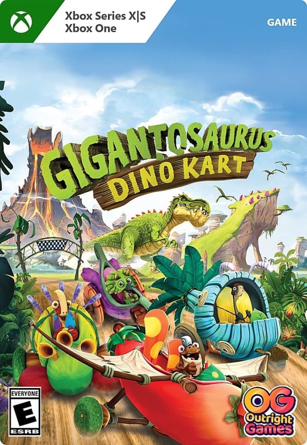 Gigantosaurus Racing Game Multiplayer Dino Kart Family Fun-0