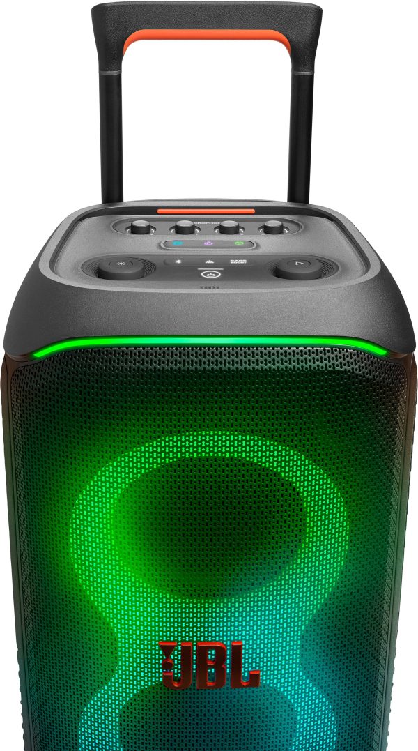 JBL PartyBox Stage 320 Portable Speaker Black White-4