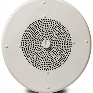 Valcom Ceiling Speaker White Built In Amplifier Talkback-0