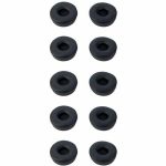 Jabra Engage Ear Cushions Black Leatherette 5 Pair-0