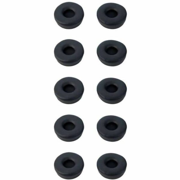 Jabra Engage Ear Cushions Black Leatherette 5 Pair-0