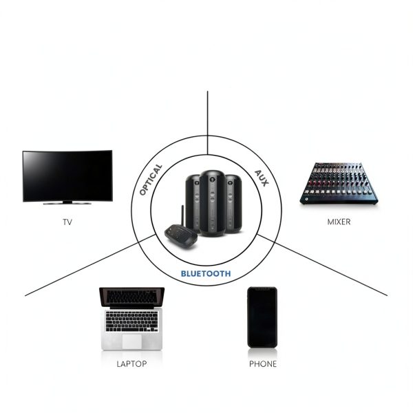 Avantree Harmony 2 Multi Room Wireless Speaker System Low-3