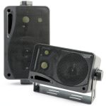 Pyramid 3 Way Indoor Outdoor Speaker 200W Wall Mount System-0