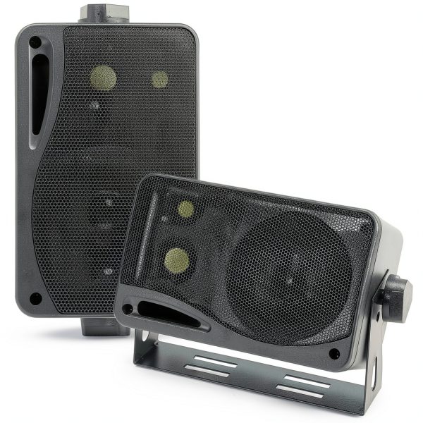 Pyramid 3 Way Indoor Outdoor Speaker 200W Wall Mount System-0