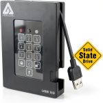 Apricorn Aegis Padlock Fortress Encrypted SSD USB 30-0
