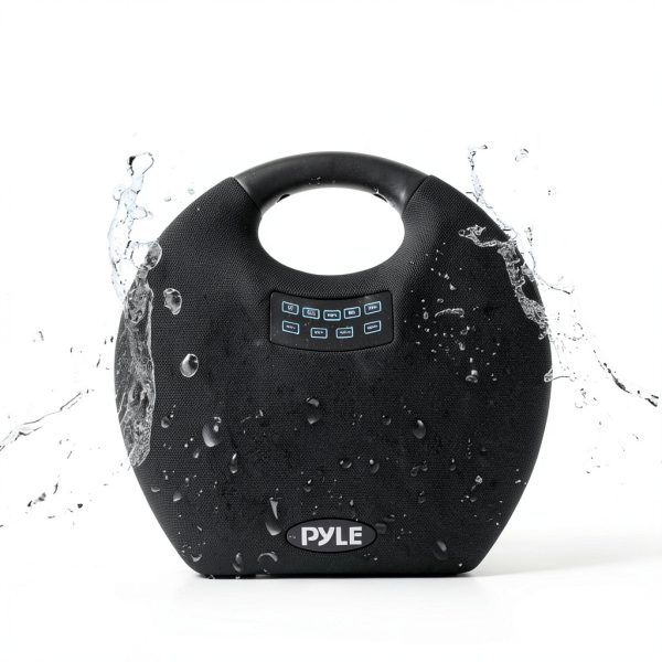 Pyle Wireless Bluetooth Speaker Portable Waterproof-2