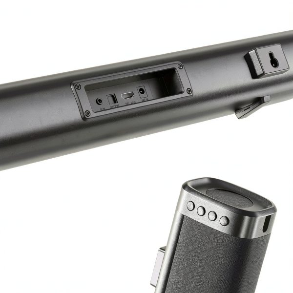 TOPVISION 80W Sound Bar 2.1Ch Subwoofer Home Theater Audio-5