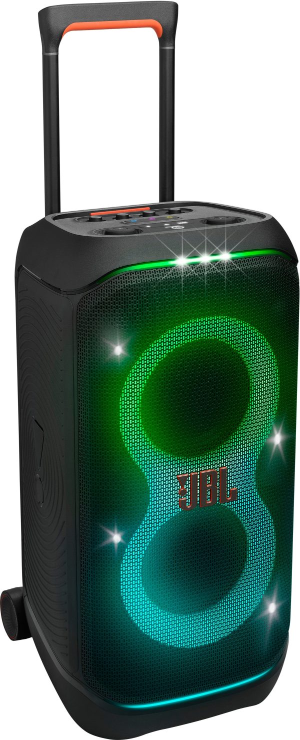 JBL PartyBox Stage 320 Portable Speaker Black White-1